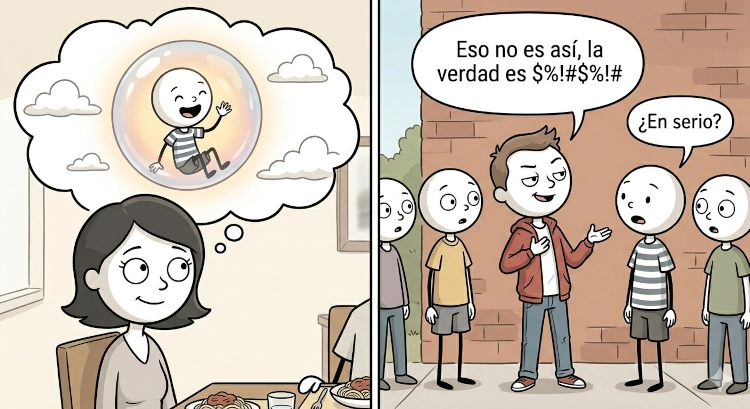 Children don't live in a bubble