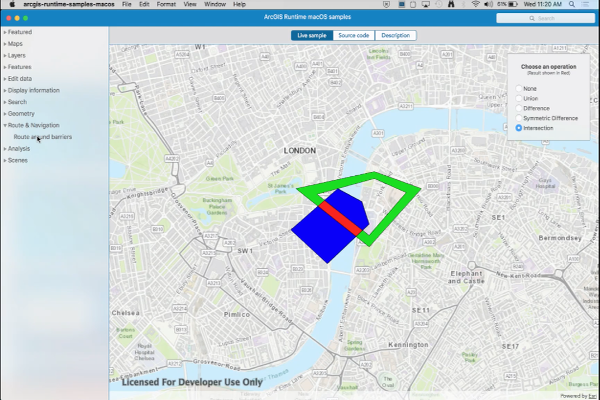 ArcGIS Runtime SDK for macOS