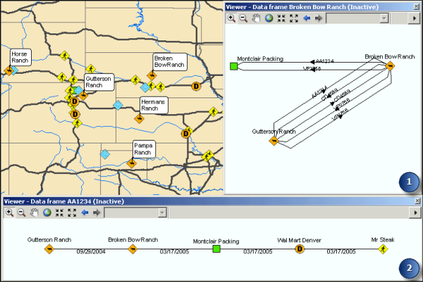 ArcGIS Schematics Screenshot