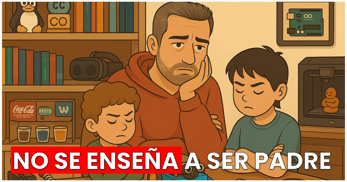 Nobody taught us how to be parents social image